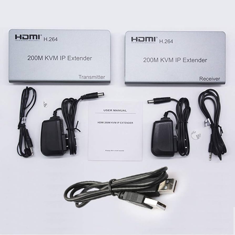 hdmi 200m kvm ip extender
