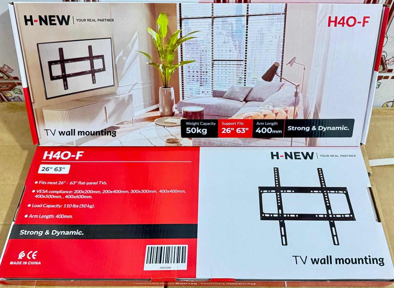 SUPPORT TV FIXE H40-F