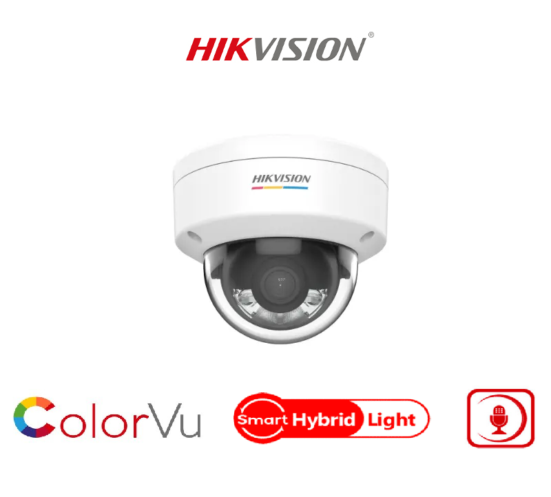 6MP SMART HYBRID LIGHT FIXED DOME DS-2CD1163G2-LIU