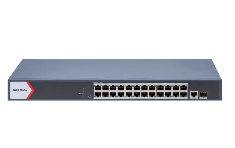 HIKVISION 24 PORT GIGABIT SMART POE SWITCH