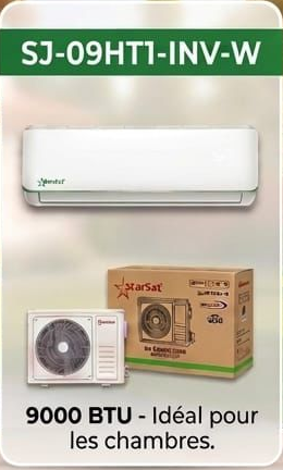 climatiseur starsat 9000btu inverter wifi