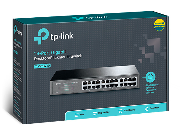 tp link switch rackable/de bureau 24 ports gigabit
