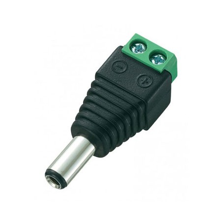 fiche dc connecteur mâle