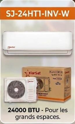 CLIMATISEUR STARSAT 24000BTU INVERTER WIFI