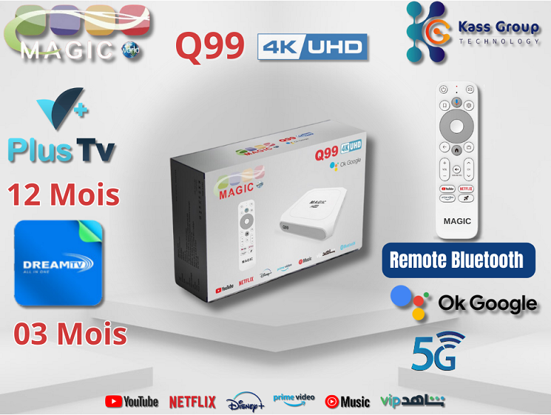 TV BOX MAGIC Q99 UHD